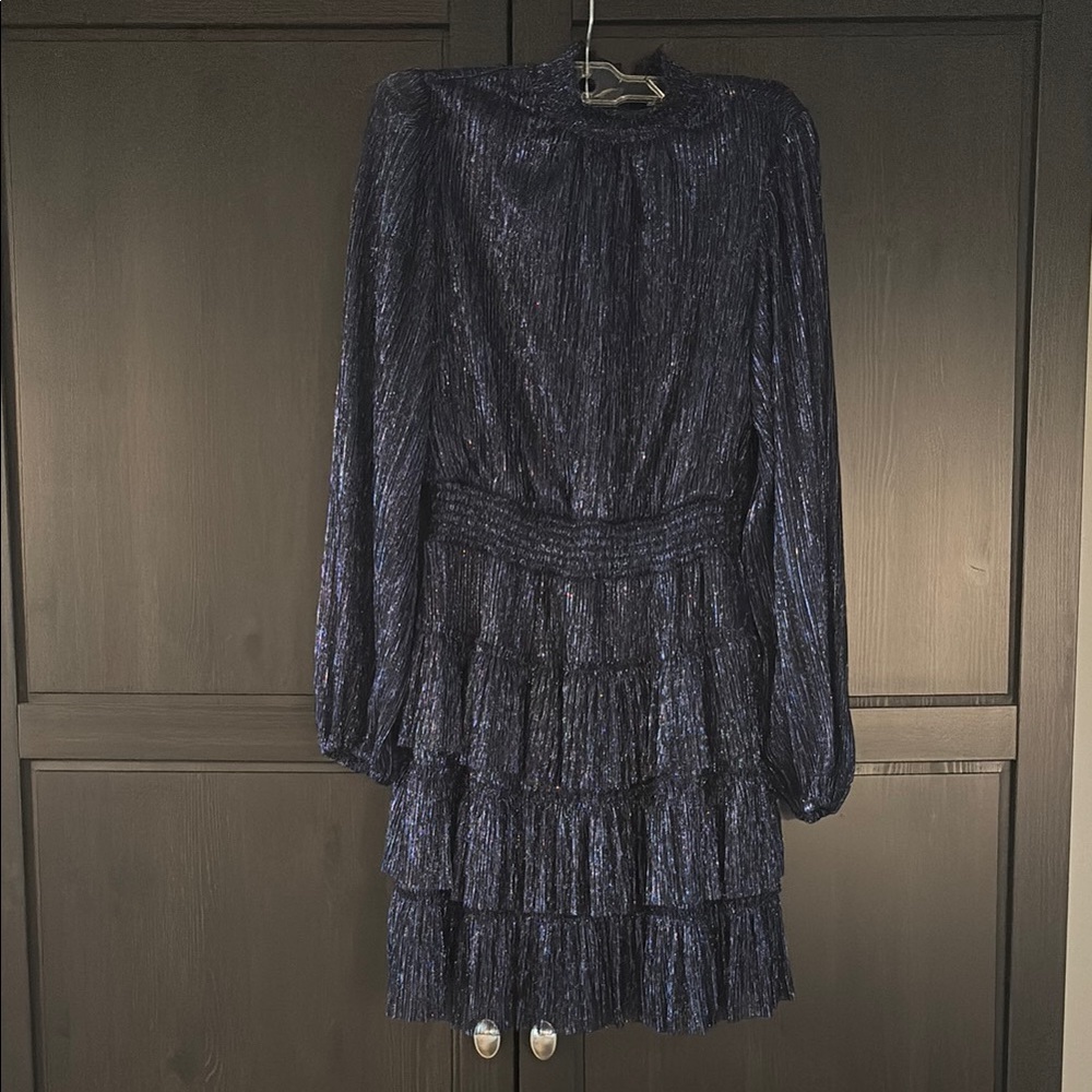 Elegant Navy Blue Dress